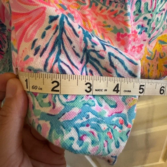 Lilly Pulitzer 5” Buttercup Shorts, Size 14 - Picture 5 of 5